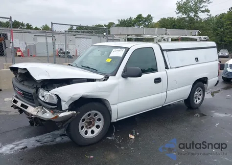 2005 GMC Sierra 1500 Work Truck z USA, uszkodzony, nr VIN 1GTEC14VX5Z220581